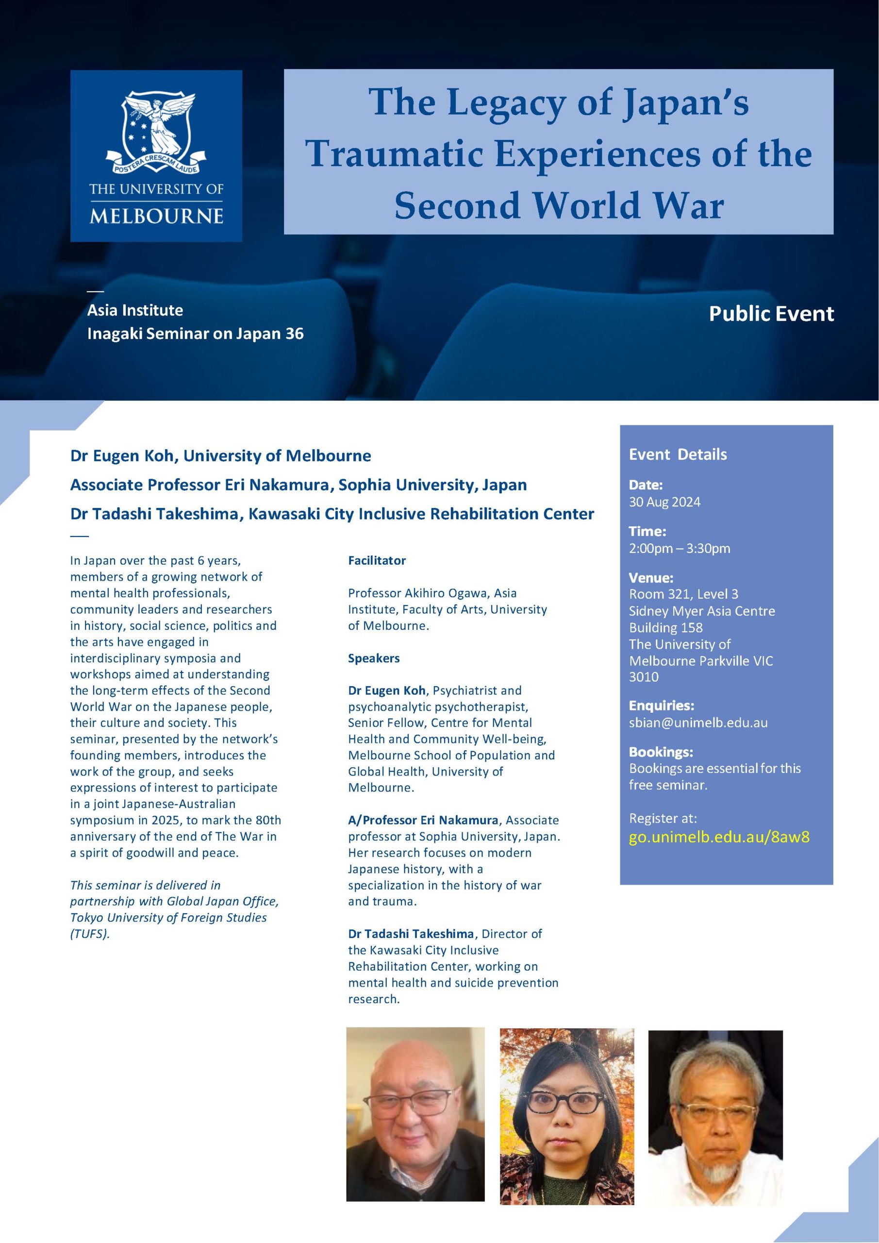 The Legacy of Japan’s Traumatic Experiences of the Second World War